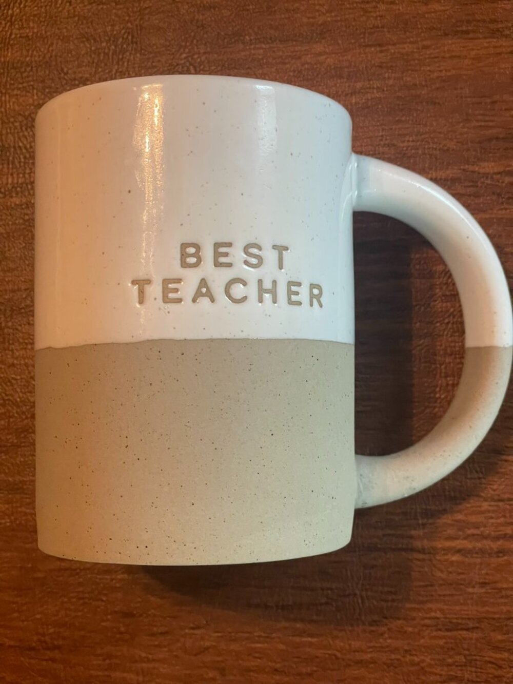 Room Essentials Stoneware Teacher Mug